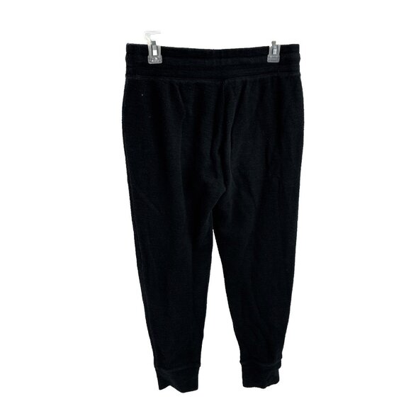 American Eagle Womens Size S Black Jogger Pants Drawstring Zip Pocket Soft - Picture 3 of 6